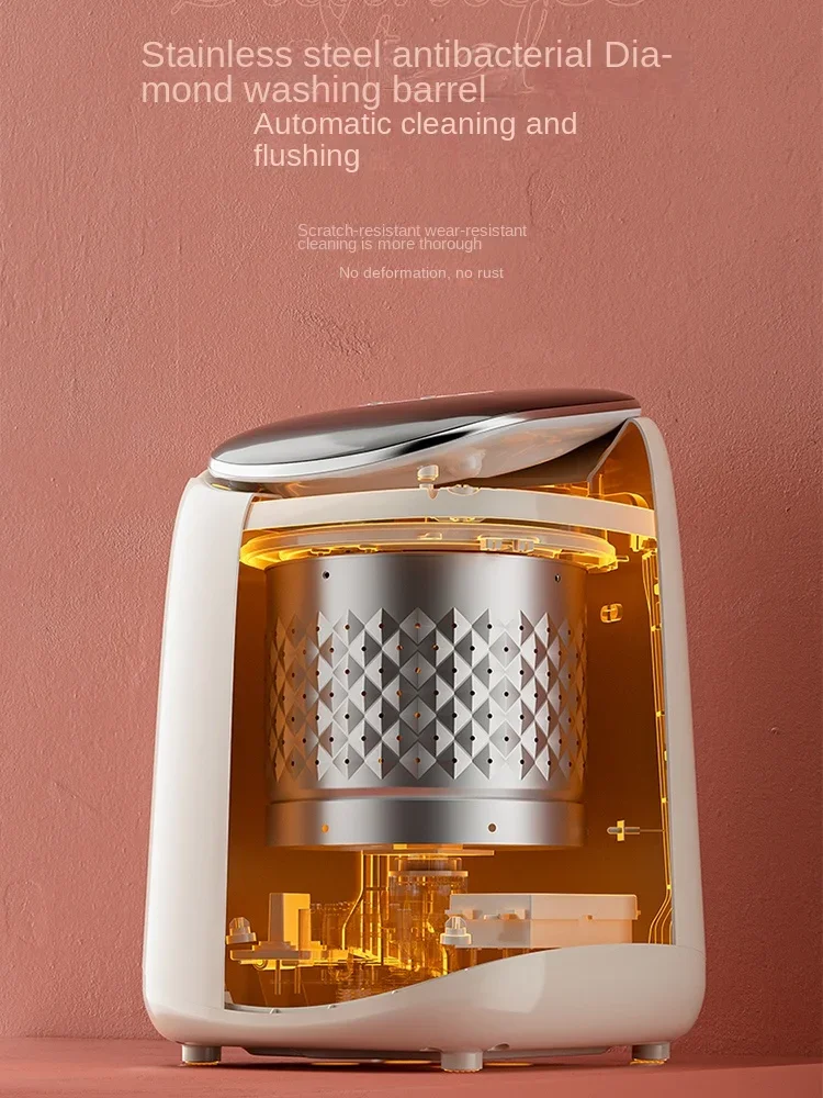 مجفف ملابس محمول مع كامل تلقائي ، غسالة ملابس داخلية صغيرة ، غسل وتجفيف بحجم صغير في واحد للجوارب ، 220 فولت