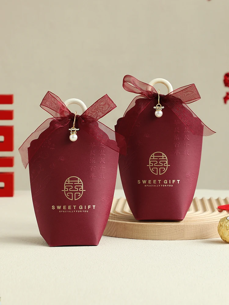 

Коробка для свадебных подарков 2026 European Sle, коробка для конфет на свадьбу, подарочная коробка для сладостей, картонная коробка-сумка с ручкой для декораций