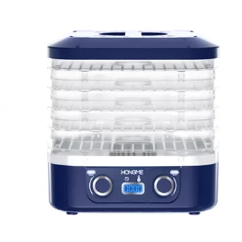 5-lagige Trocken frucht maschine Lebensmittel trockner Haushalt automatische Obst Haustier Fleisch Gemüse Lebensmittel Luft trockner klein