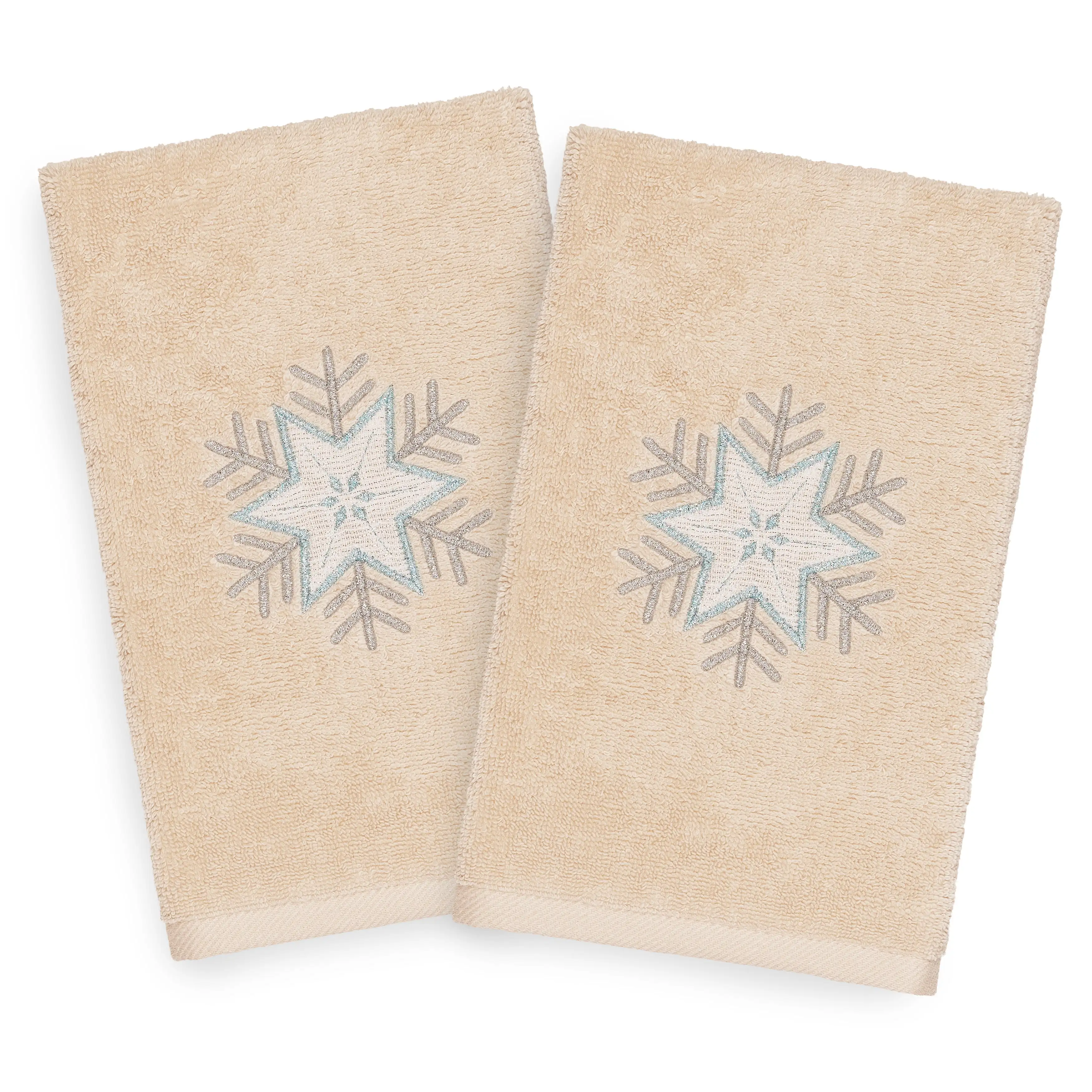 

Bath Towels Set, 100% Cotton Luxury Softness 4 Pc Set, Ice Blue