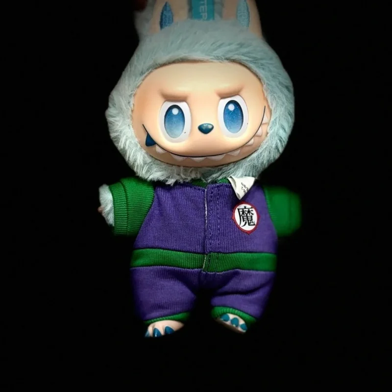 Cartoon Outfit For V1-V3 Labubu Anime Doll Clothing Color Set Doll Dragon Ball Headphones And Shoes Doll Clothing Accessories