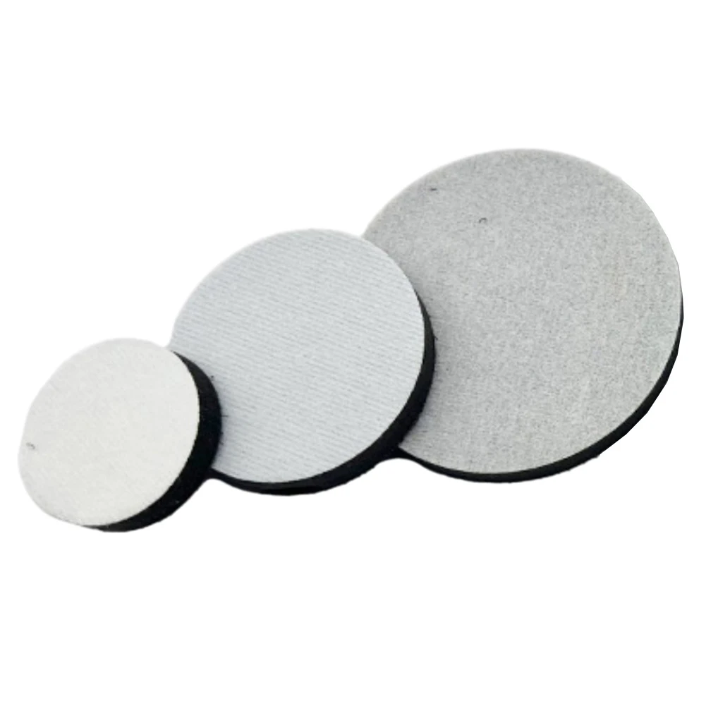 

3pcs 3/4/5 Inch Soft Density Interface Pads Loop Hook Sponge Cushion Buffer Backing Pad Protection Sanding Disc Backing Pad