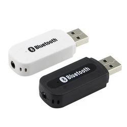 Bluetooth-Compatible USB Receiver Adapter Music Single 3.5mm Aux Jack Wireless Audio Receiver Speaker Connector For Car Android