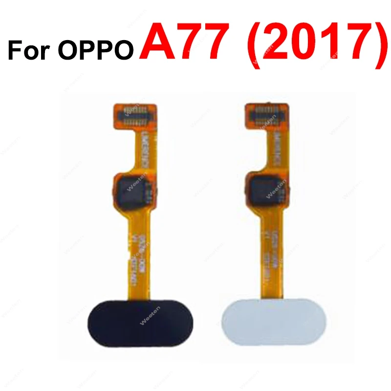 

For Oppo A77 2017 CPH1715 Home Button Fingerprint Sensor Flex Cable Menu Return Touch Key FingerPrintFlex Sensor Ribbon Parts