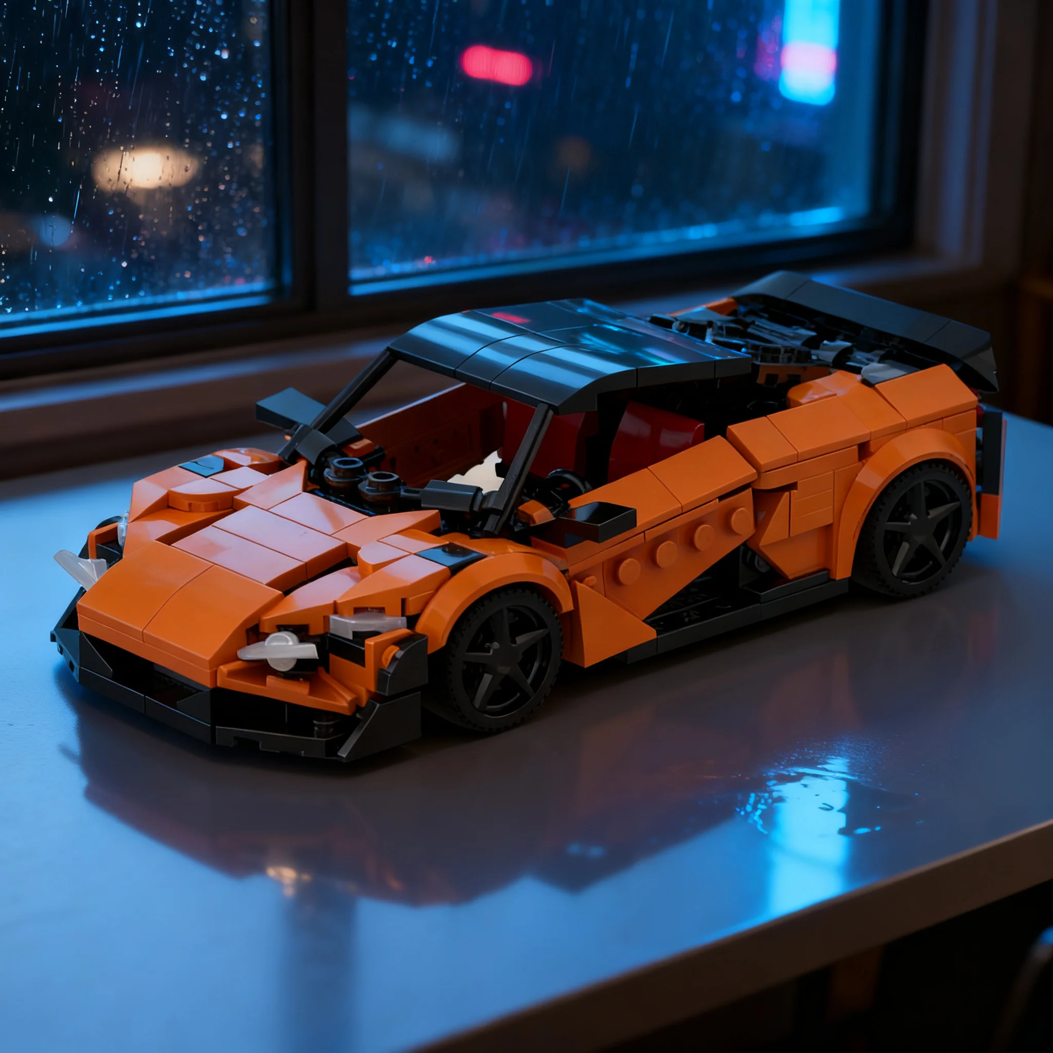 293pcs MOC McLaren LT Model Building Blocks Construction Idea Creative Assemble Kids DIY Birthday Education Christmas Gifts Toys