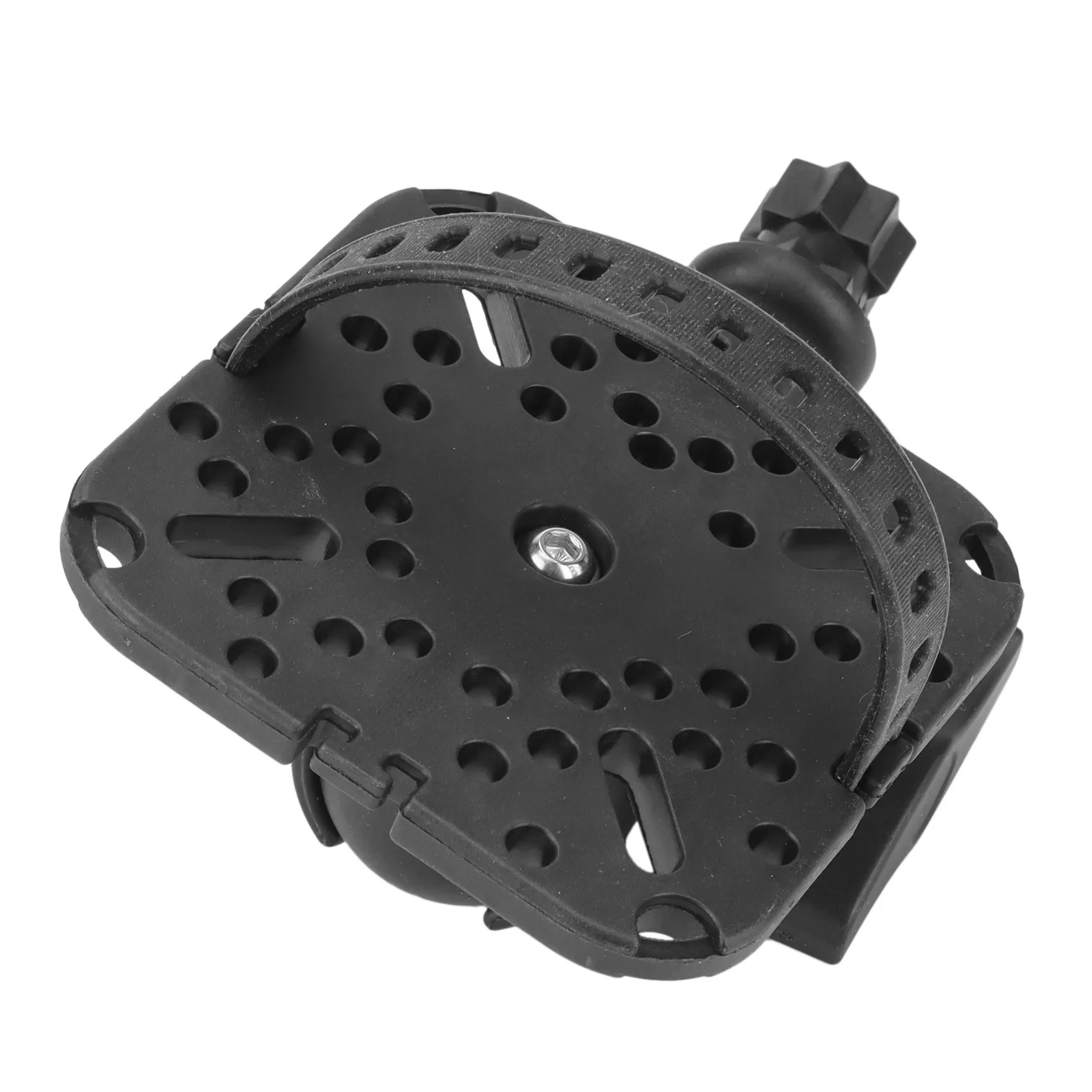 A65G-360 Degree Rotatable Ball Mount With Fish Finder And Universal Mounting Plate Kayak Accessories,Inner Hexagon Base