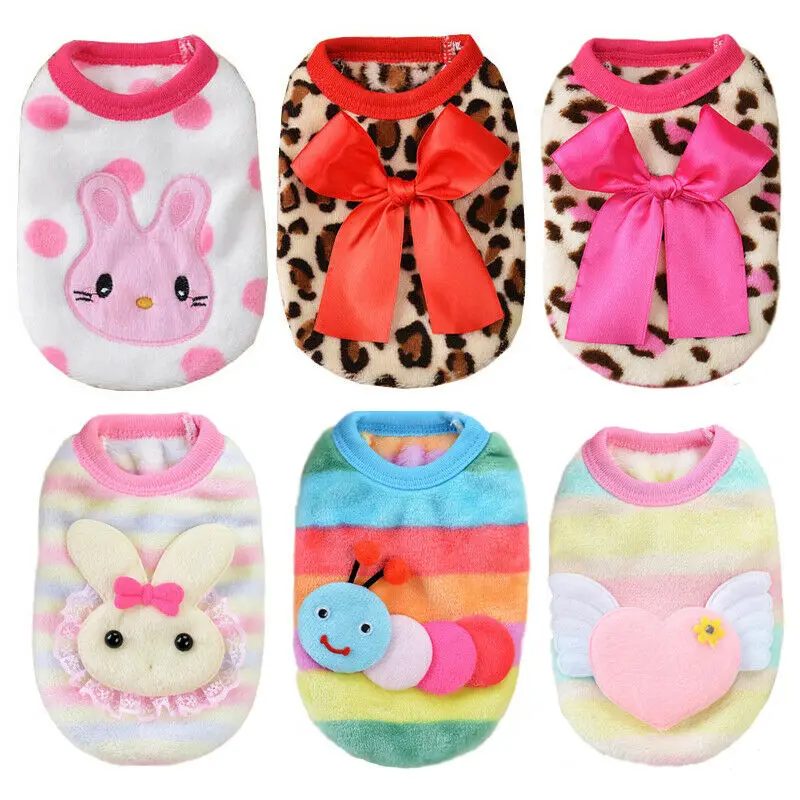 Size XXXS XXS XS Dog Pajamas Clothes Pet Costume Apparel Xmas Coat for Chihuahua Yorkie Teacup Maltese