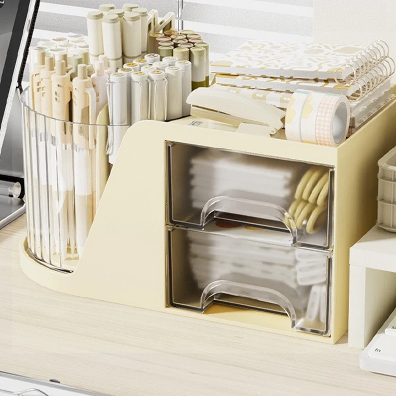 Pencil Holder Pens Cup Pencil Organizer Stationery Organizer For Desk For Office 1 PCS