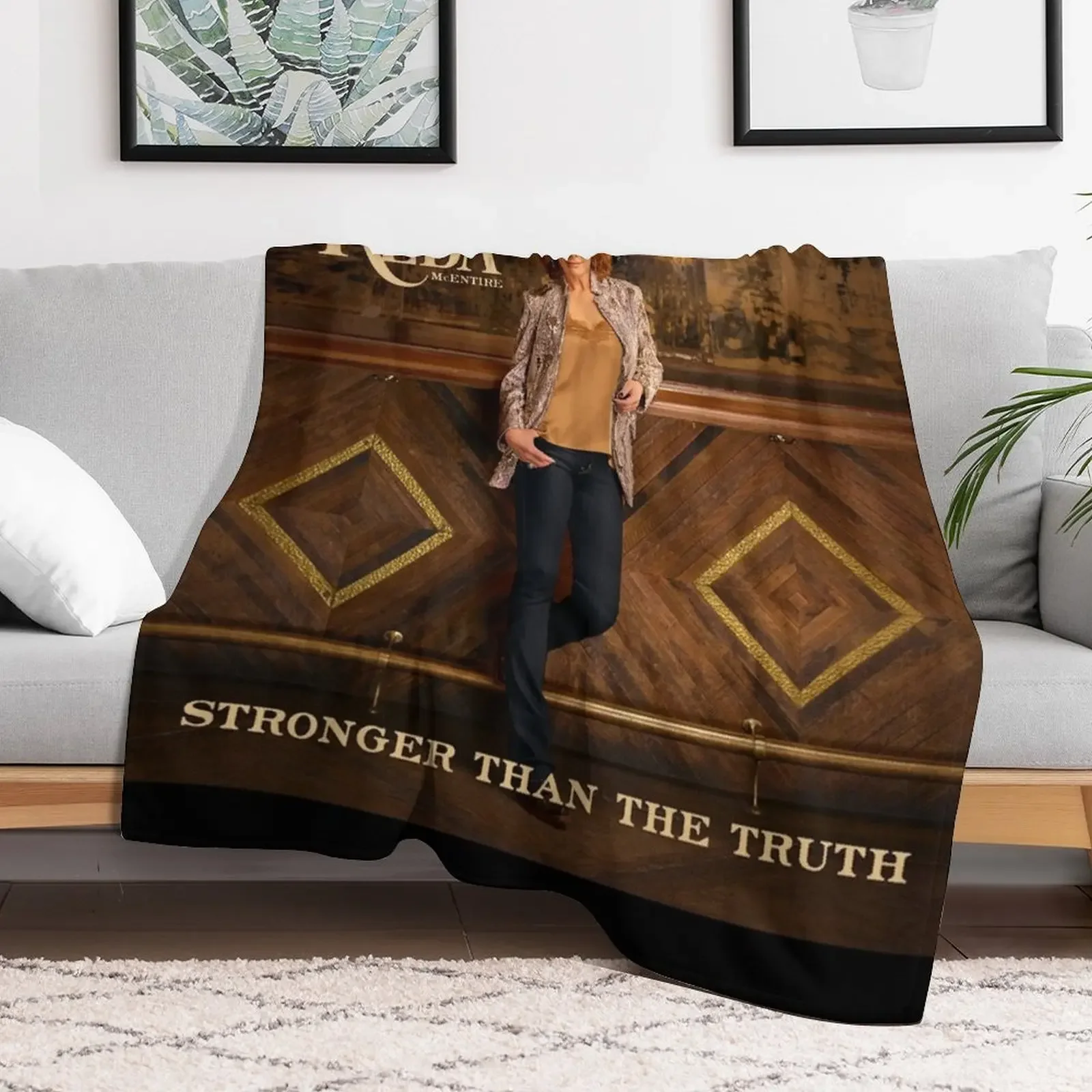 Stronger than the truth Throw Blanket Warm Polar Blankets