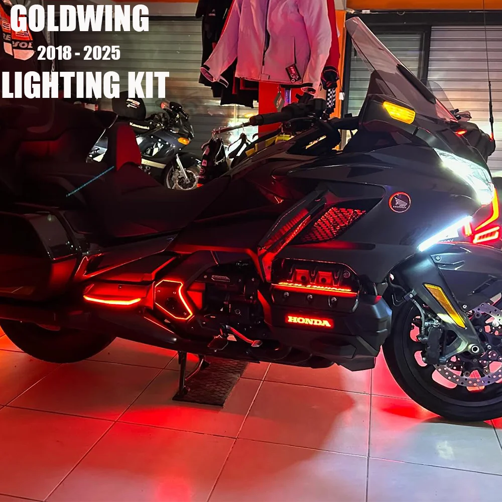 GOLDWING 2018 - 2025 Lighting Kit  For HONDA GOLD WING GL1800 Lighting System Goldwing Decorative Panels Reflector