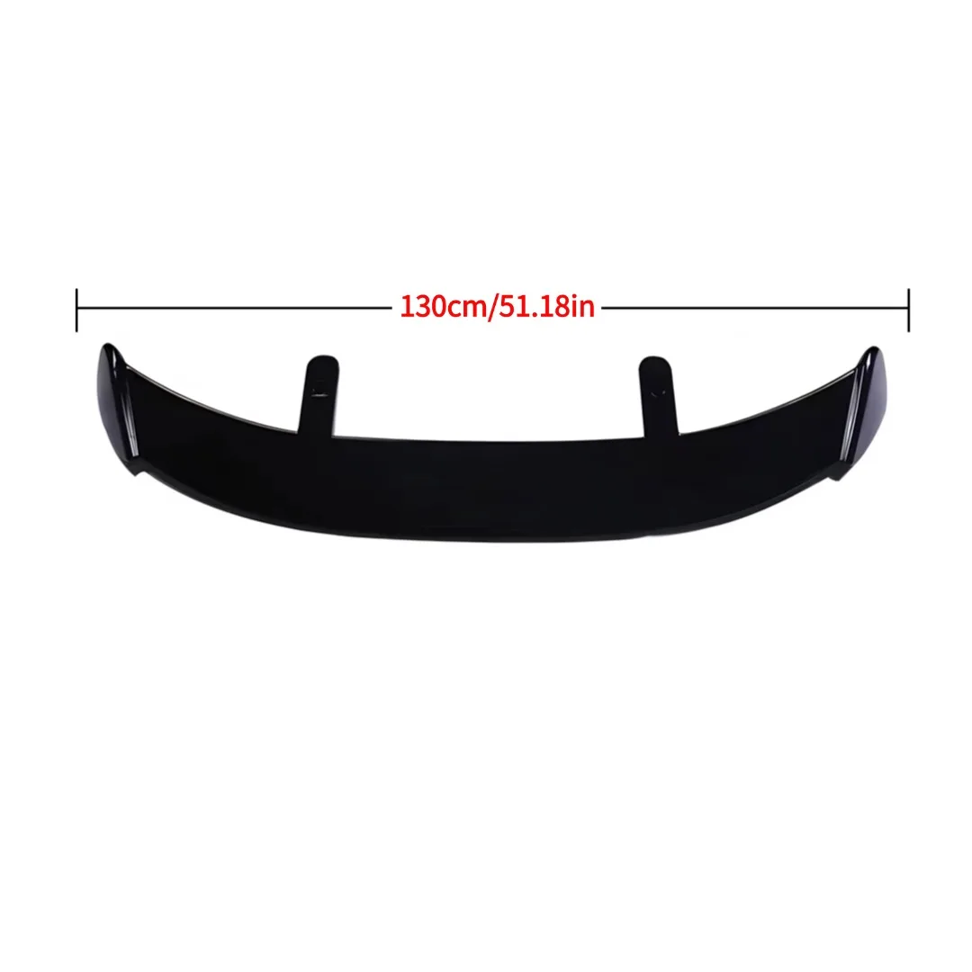 Rennsport-Heckflügel Spoiler Kofferraumlippe Racing-Styling Tuning-Zubehör Universal für Schrägheck- und SUV-Fahrzeuge 130cm Passend für die Meisten Fahrzeuge – Detail 1
