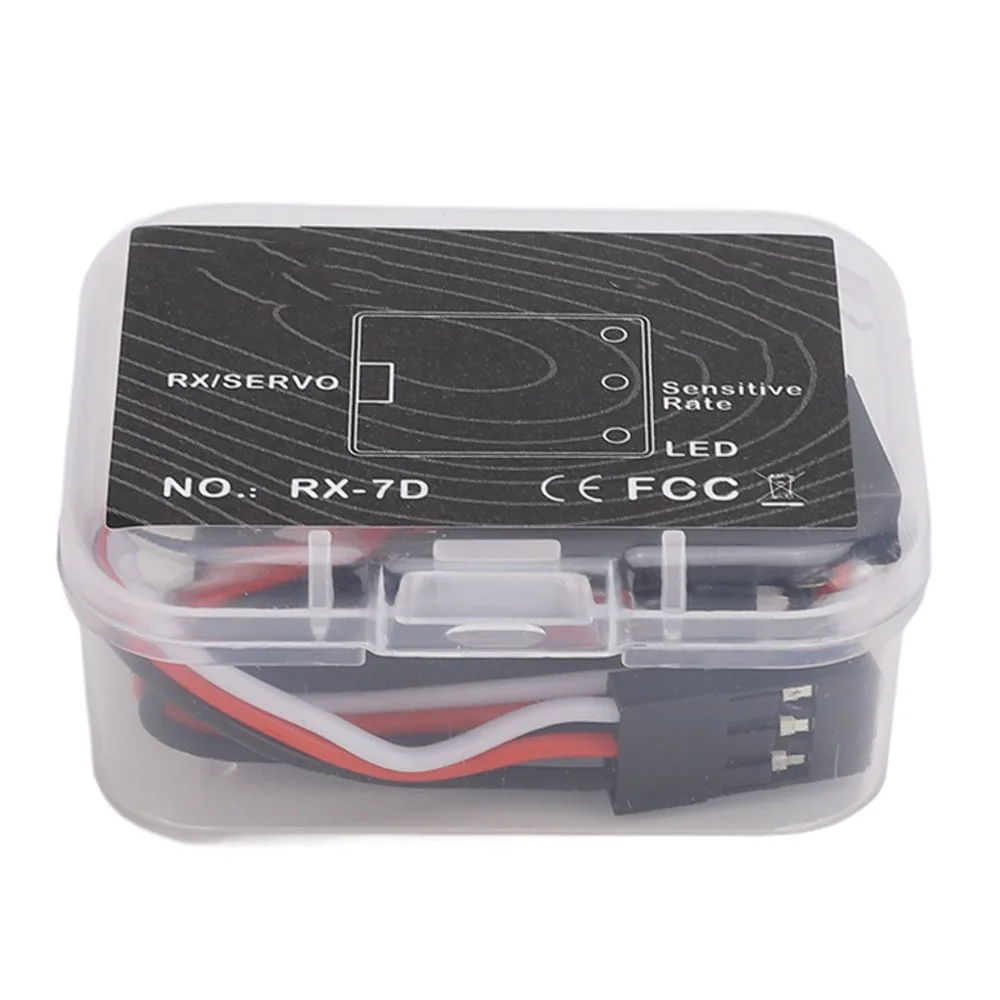 Adjustable Sensitivity RC Gyro Module 4.8-7.4V Voltage Mini Mini Gyro Stabilizer Drift Control Module for SCX10 For RC Drift Car