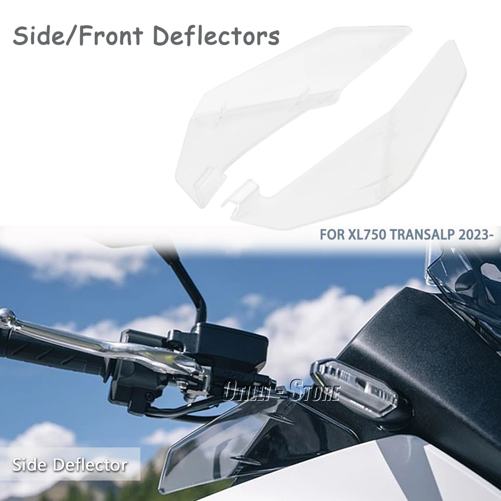 

For Honda XL750 Transalp XL 750 TRANSALP 2023 Motorcycle Accessories Front Windshield Wind Deflector Side WindScreen 3 Colors