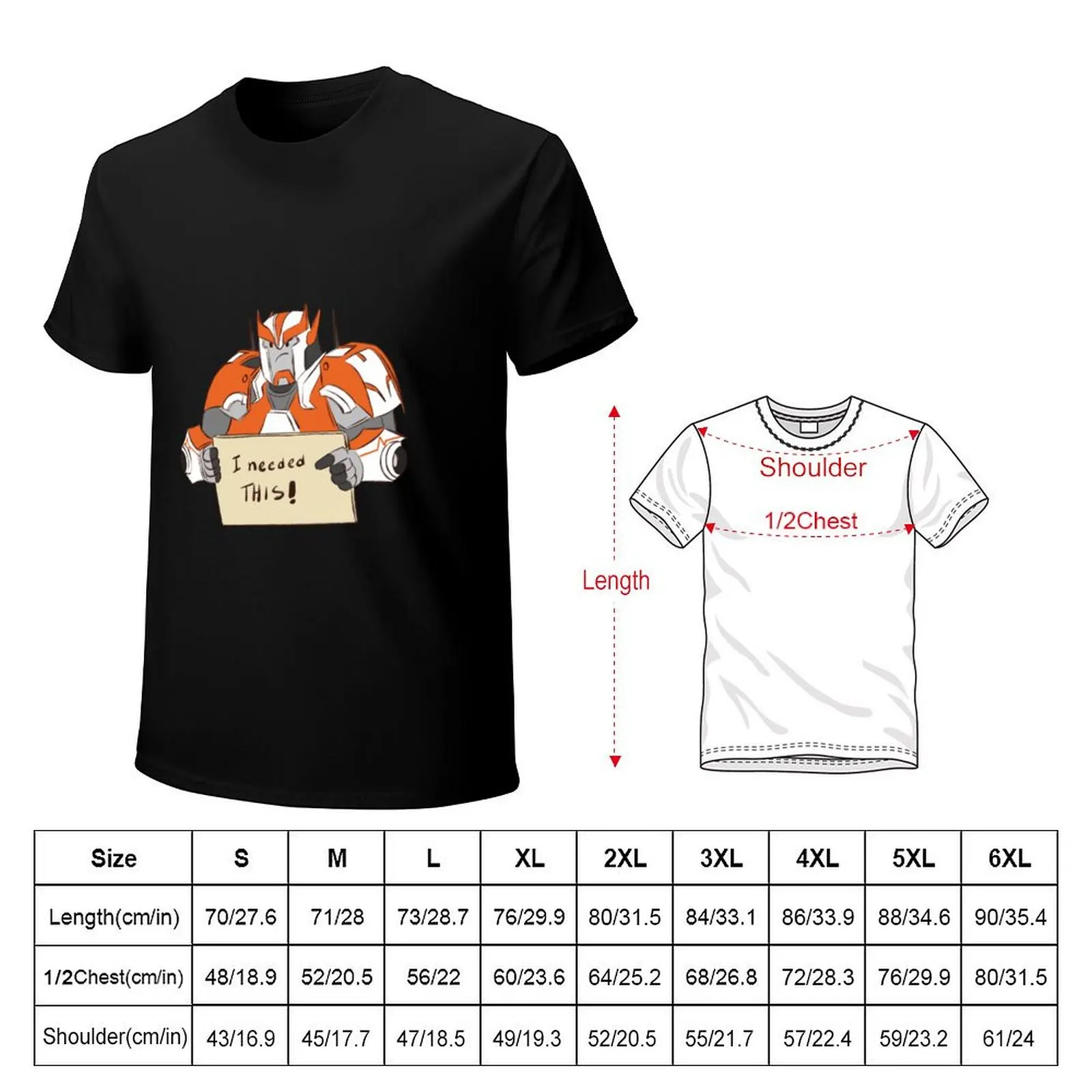 TFP Ratchet I needed this! T-Shirt t shirts for man slim fit T-Shirt