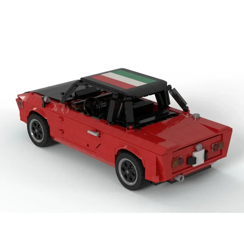 

MOC-175889Iconic Sports Sports Car Racing Building Blocks Model1054PartsMOC Creative Boys Kids Birthday Building Blocks Toy Gift