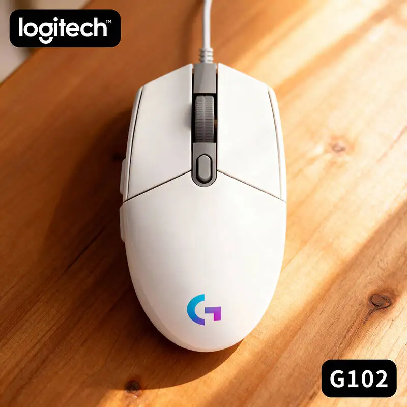 

Logitech G102 RGB Gaming Mouse 6 Programmable Buttons 8000 DPI for PC Gamer Laptop