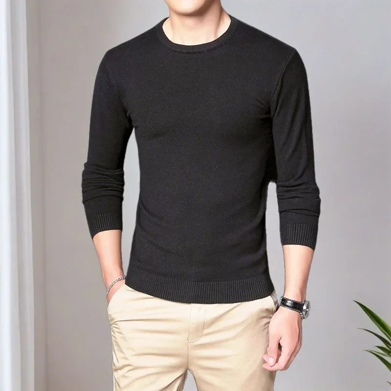 

Men's Clothing Autumn Winter Long Sleeve New Tops Shirts Fashion Turn-down Collar Simple Comfortable Versatile Selling Solid