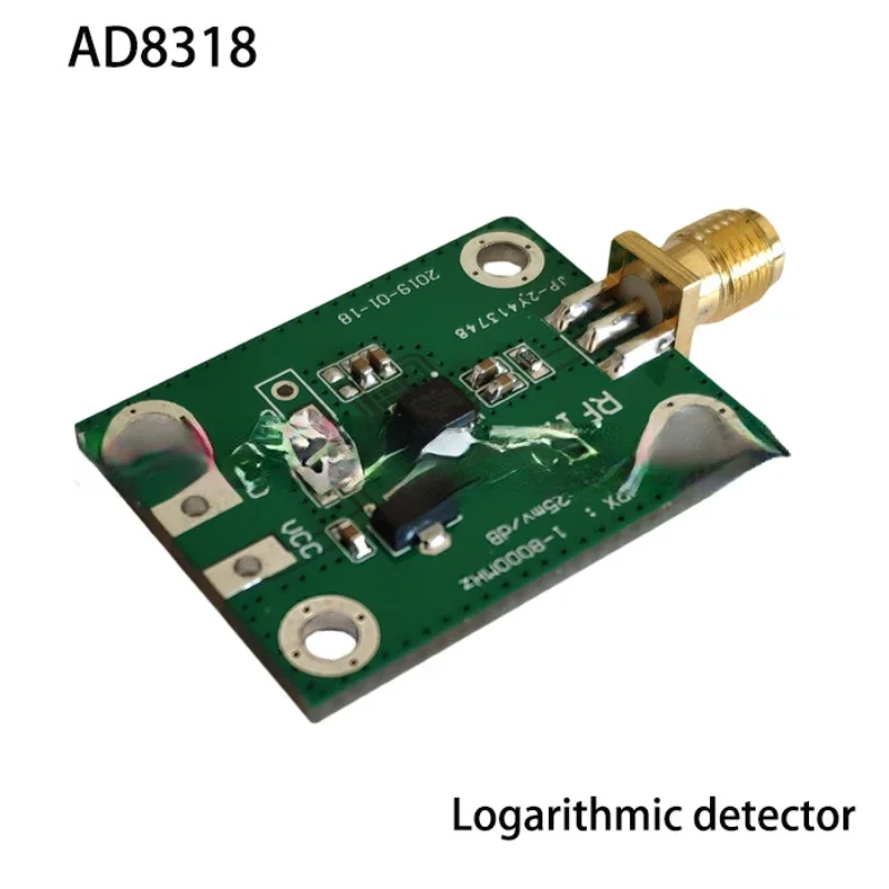 

Ad8318 RF Logarithm Detector 70dB RSSI Measurement Dynamometer 1-8000MHz