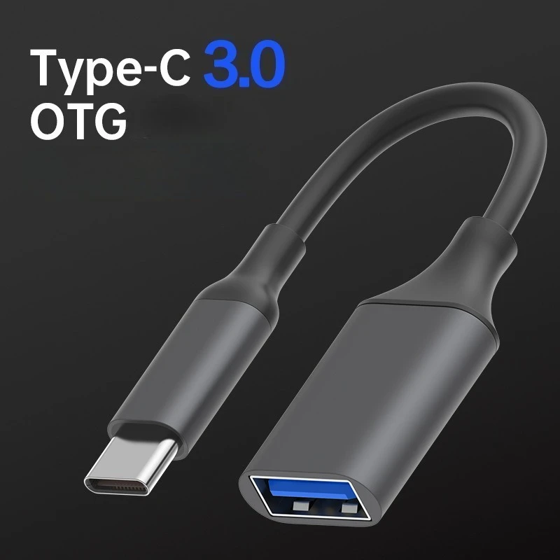 

OTG Type C Cable Adapter USB to Type C Adapter Connector for Xiaomi Samsung S20 Huawei OTG Data Cable Converter for MacBook Pro