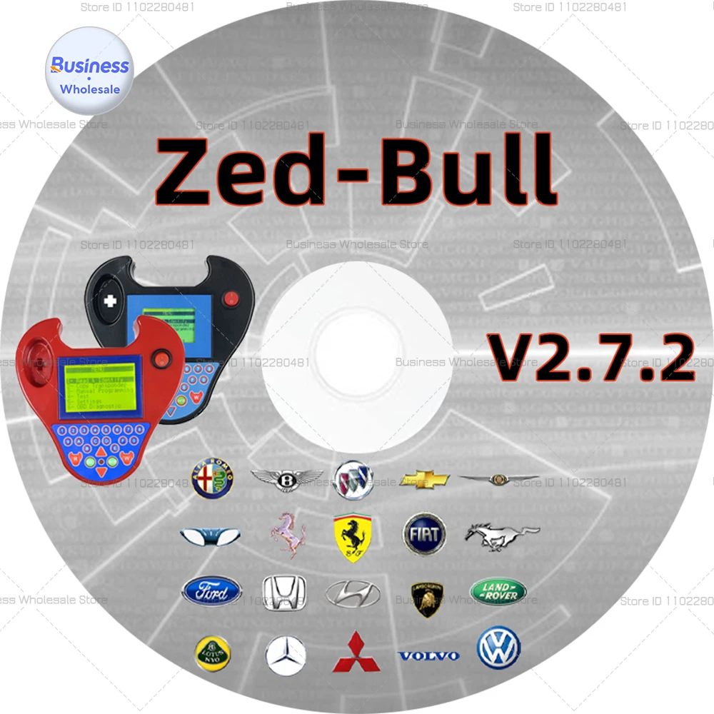 مبرمج مفتاح Zed Bull الأوتوماتيكي ، برنامج V2.7.2 ، رمز لانهائي ، استنساخ مكرر الثور Zed Bull