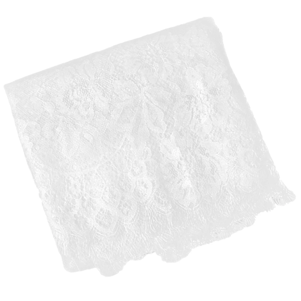 

1 pc Table Cover For Wedding Party Home Decor, Hollow Carved Lightweight Polyester Lace Tablecloth Tablecloth