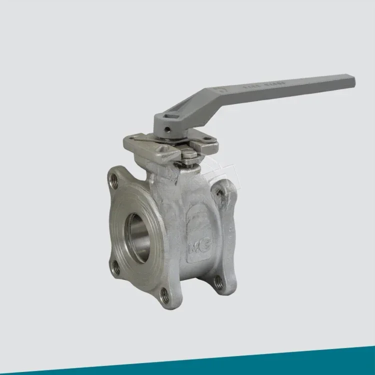 Wafer single-piece thin ball valve flange connection 050-2916-2200TT intelligent manual valve