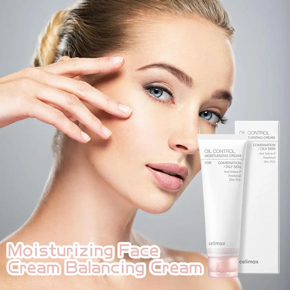 Celimax-crema facial con Control de aceite, 80ml, hidratante, reductor de poros, fórmula equilibrante, combinación de piel grasa, no pegajosa