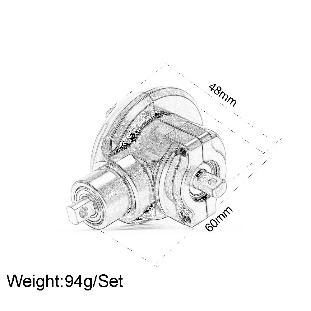 1:10 Defferential Assembly for RC Crawler Cars 1/10 Traxxas Revo 53097-3 Slayer Pro 4X4 59076-3 #5380 #5381 #5379X