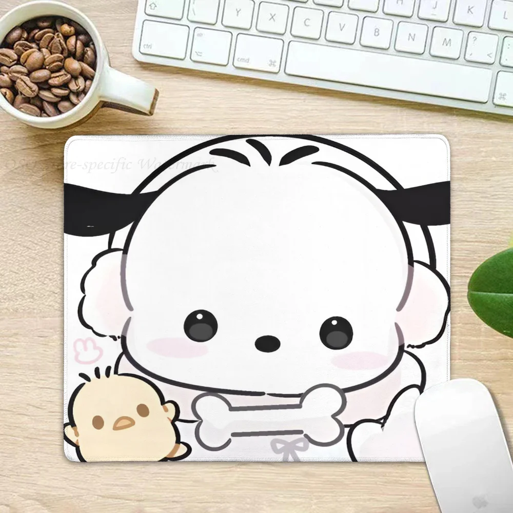 Miniso Sanrio Kawaii Hello Kitty Cinnamoroll Kuromi Mousepad Small LockEdge Mouse Pad For Gamers, Computer Desk Pad