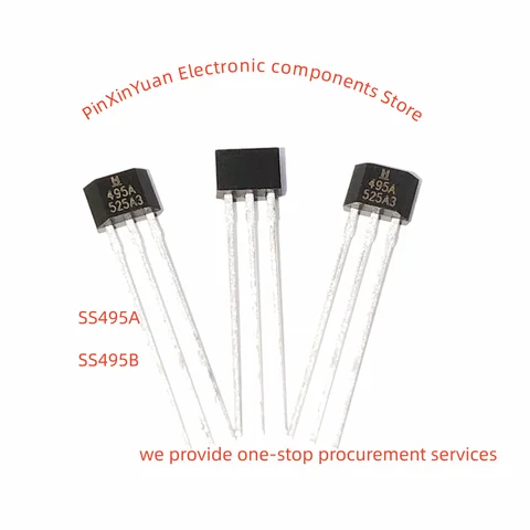 5PCS/LOT New original SS495 495A SS495A 95A SS495A1 SS495B 495B  95B 495 TO-92S Linear hall sensor In stock