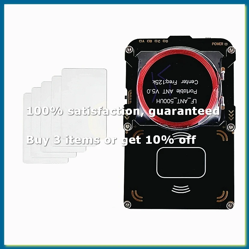 Proxmark3 RFID Card Reader+5XT5577 Card IC/ID Key Writer RFID Duplicator NFC 5.0 Smart Chip Copier Programmer Kit-WDL