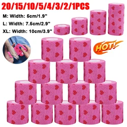 20/15/10/5/1PCS Tattoo Grip Bandage Elastic Tapes Cover Wraps Self Adhesive Bandage Waterproof Nonwoven Tape Tattoo Accessories