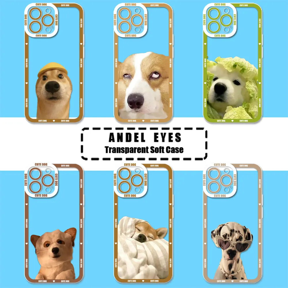 

Cool Funny Dog Cute Animal Phone Case For Infinix HOT 40 30 30I 20 20I 20S 12 12I 11 10 10S 10I PLAY Tecno Spark 10 20 PRO Cover