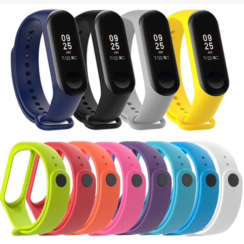 Xiaomi Mi Band 용 실리콘 스트랩 7 6 5 4 3 편안한 스포츠 팔찌 Mi Band 7 6 5 Correa for Mi band 6 5 4 스트랩 액세서리