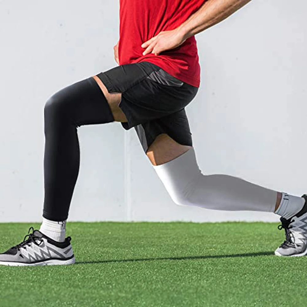 1 Paar Kompressions-Beinmanschetten für Männer und Frauen – Knie- und Wadenstütze zur Linderung von Laufen, Basketball und Arthritis – Detail 12