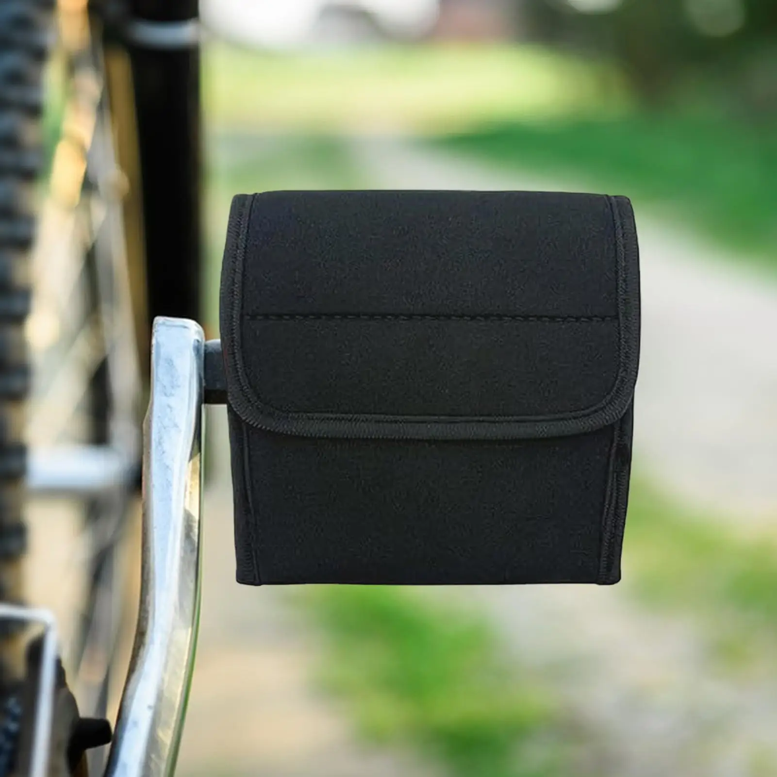 أغطية دواسة الدراجة الجبلية قطعتين ملحقات دورة امتصاص الصدمات الواقية أكمام الدواسة علبة وسادة لعبور التخزين #4