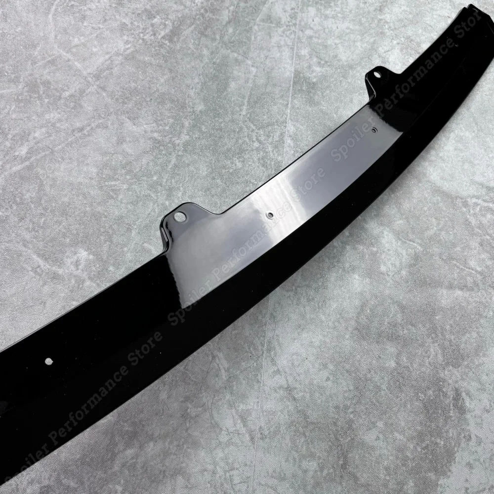 3Pcs Car Front Bumper Splitter Lip Diffuser Spoiler Guard Deflector For Kia Stinger GT 2018-2023 Tuning ABS Plastic Gloss Black view 3