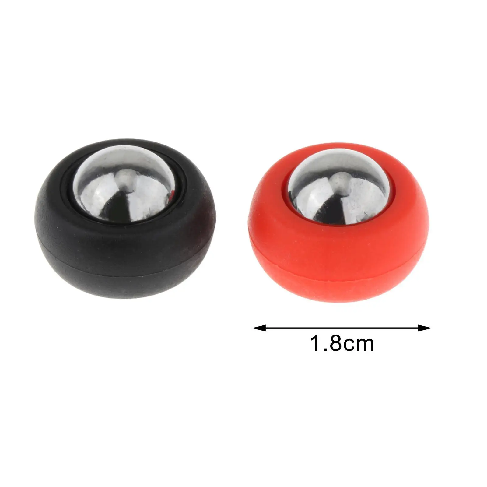 8x Mini Shuffleboard Pucks, Shuffleboard Table Pucks, 2 Colors Diameter 1.8cm