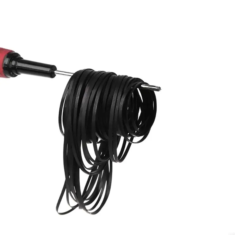 J1HD 100pcs Universal 110-145mm Machine Machine Ruber Belt 4mm عرض حزام شائع