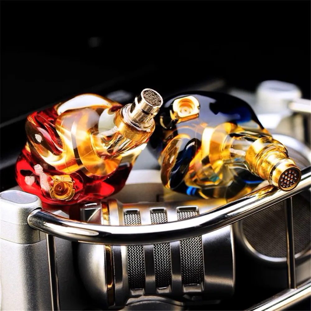 FENGRU Diy QZX-A1 Наушники-вкладыши на заказ из смолы Hi-Fi Спортивные наушники для бега с интерфейсом MMCX (не включая кабель)