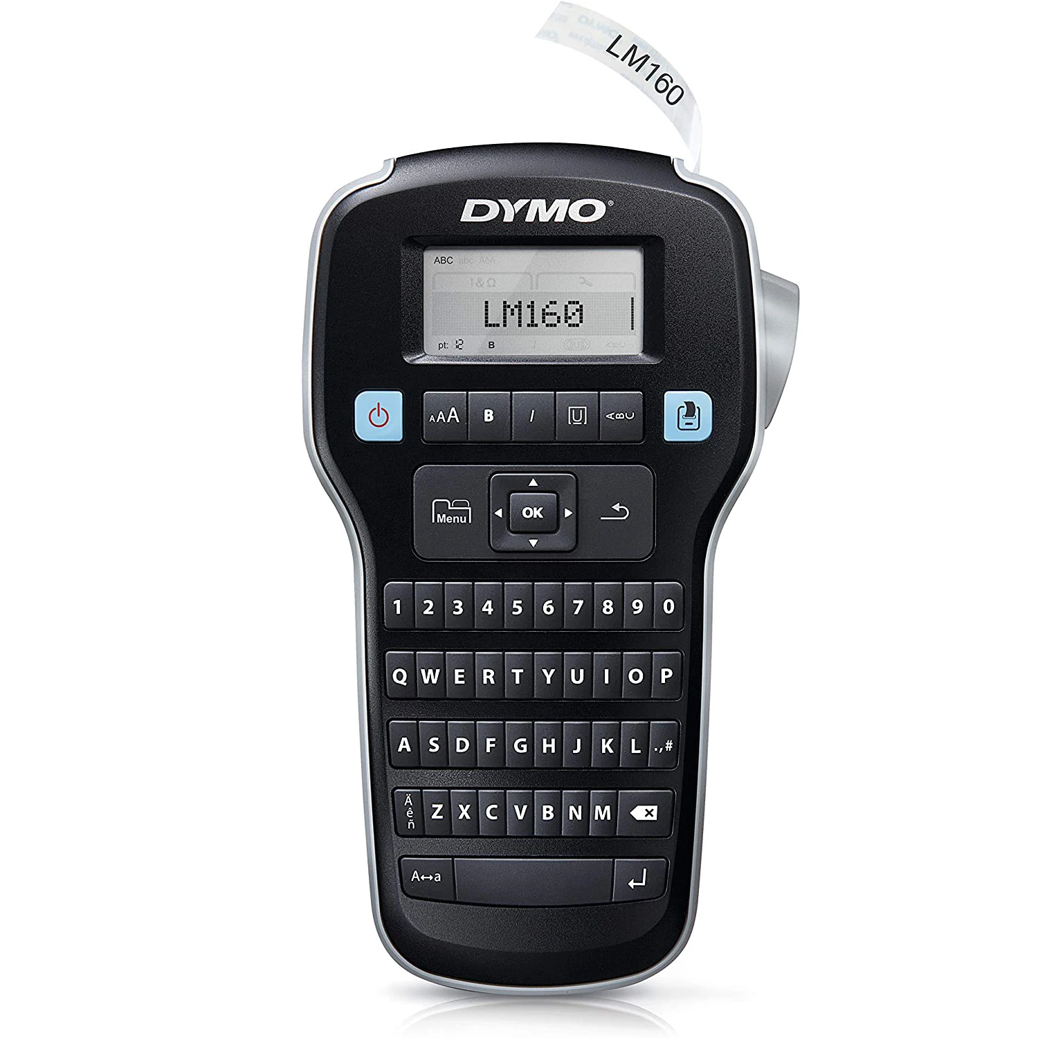 DYMO LM160 LM-160 LabelManager Label Maker for 6mm/9mm/12mm 45013 45010 45018 45021 45023 40913 43613 D1 label tapes