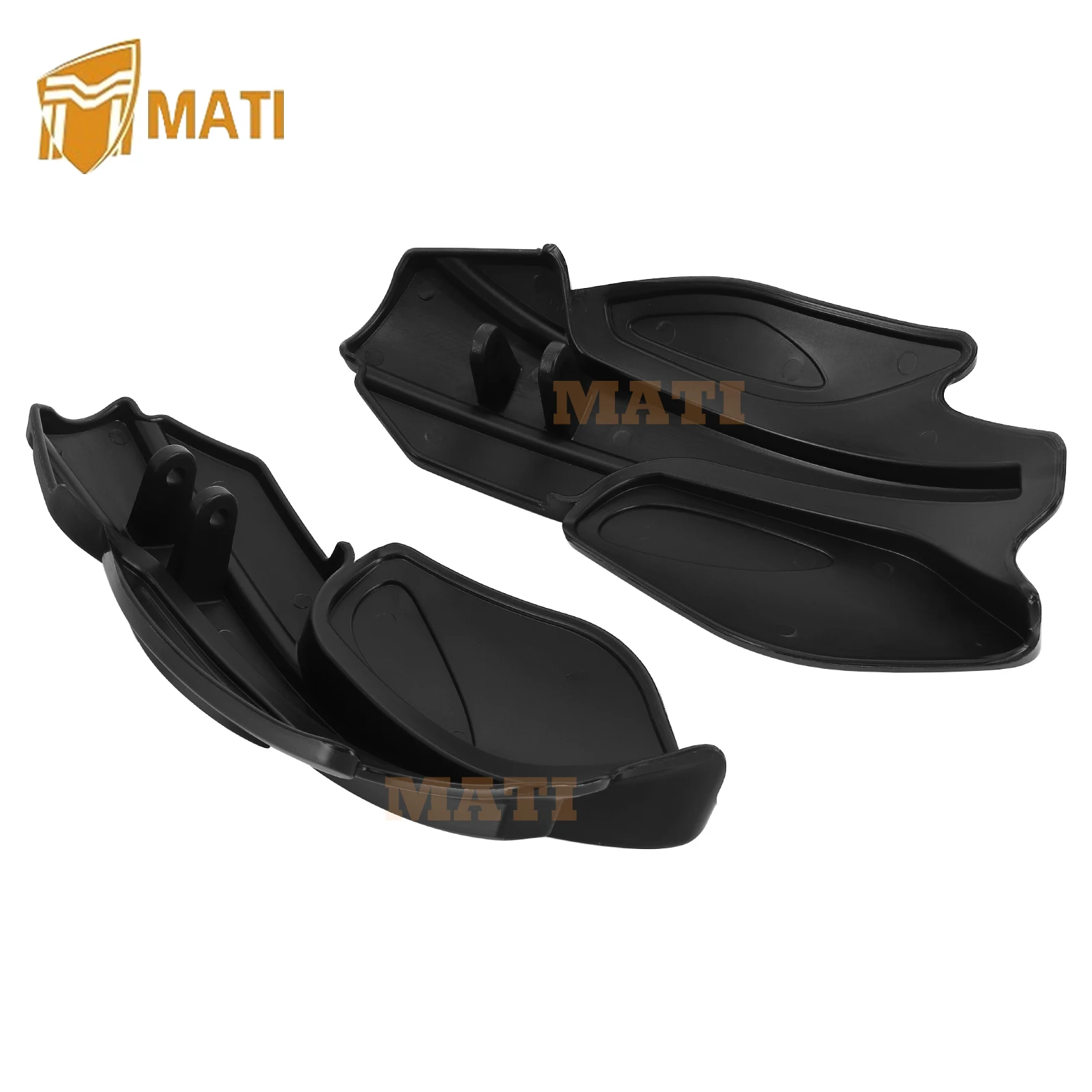 M MATI Black Hand/Wind Guard Kit for Snowmobile Switchback Assault 800 600 Rush 800/600 Pro R RMK 800 600 2876846 2879380 image 5
