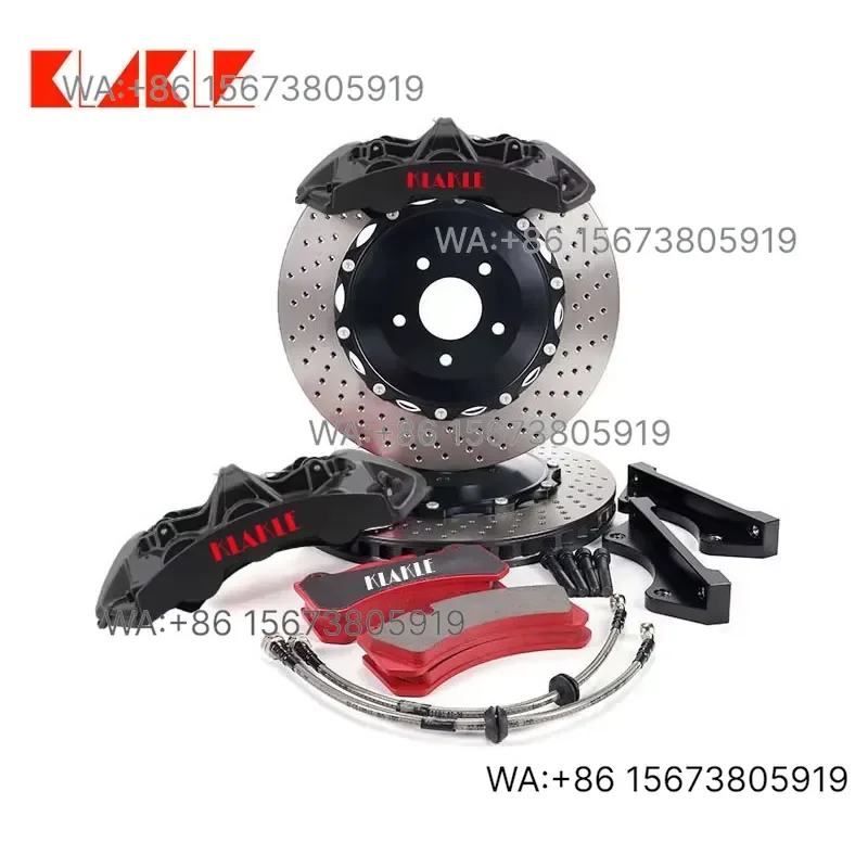 For  Wmwmnu  KLAKLE New GTS6 6 Piston Big Brake Caliper 355x32MM Disc  E46 E92 E36 E38 E81