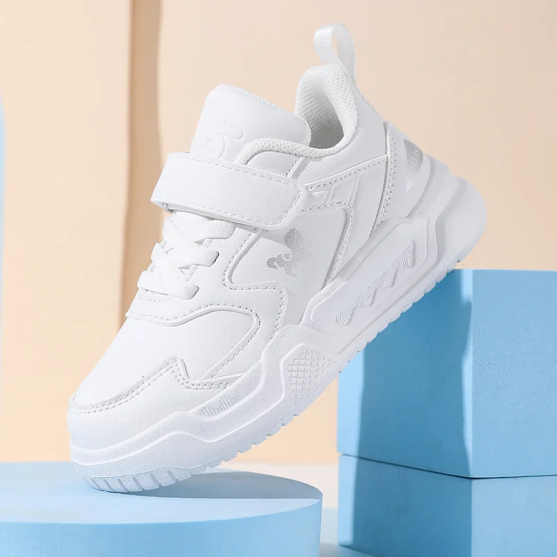 

Белая обувь для девочек, детские кроссовки, осенние роскошные элегантные кроссовки на плоской подошве для девочек, модные спортивные теннисные туфли для детей от 4 до 12 лет