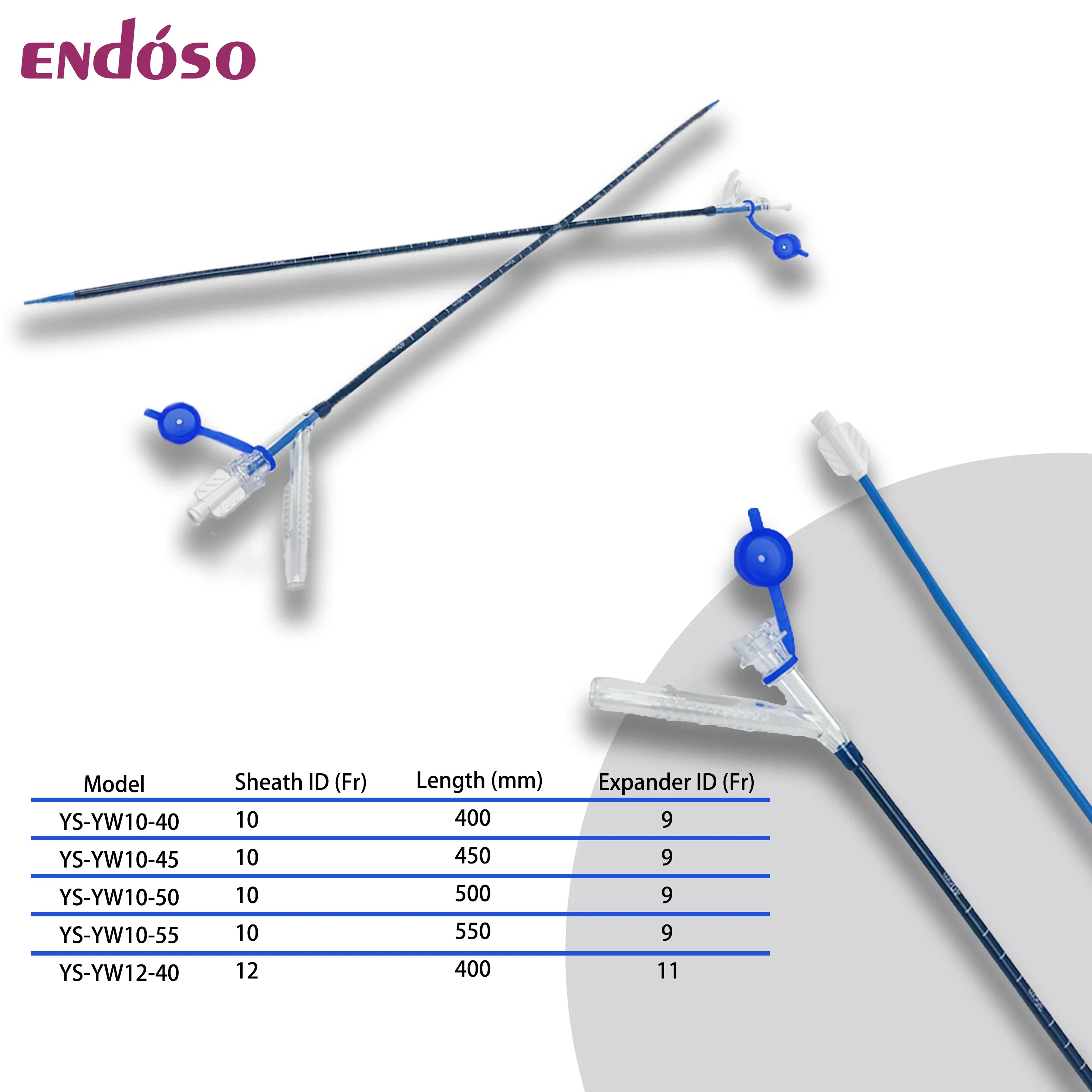 Endoso Flexible Ureteral Dilation Ureteral Negative Pressure Access Sheath For Endoscopic Surgery