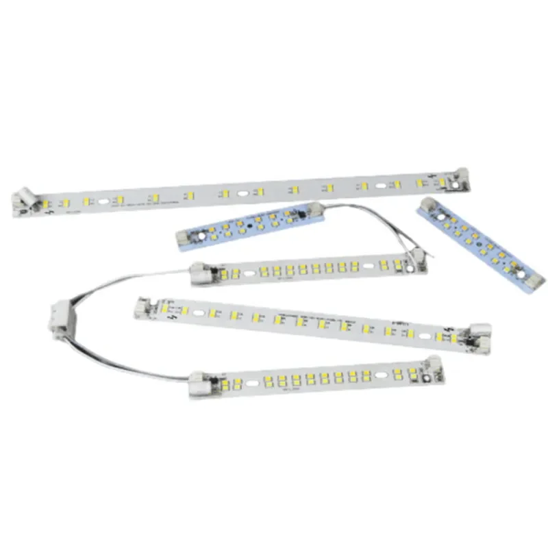 AC220V 4 Pz/lotto Led Chip Barra Luminosa Dura Può Essere Connesso In Serie Tre Colori di Commutazione Led Strip Lights Bar