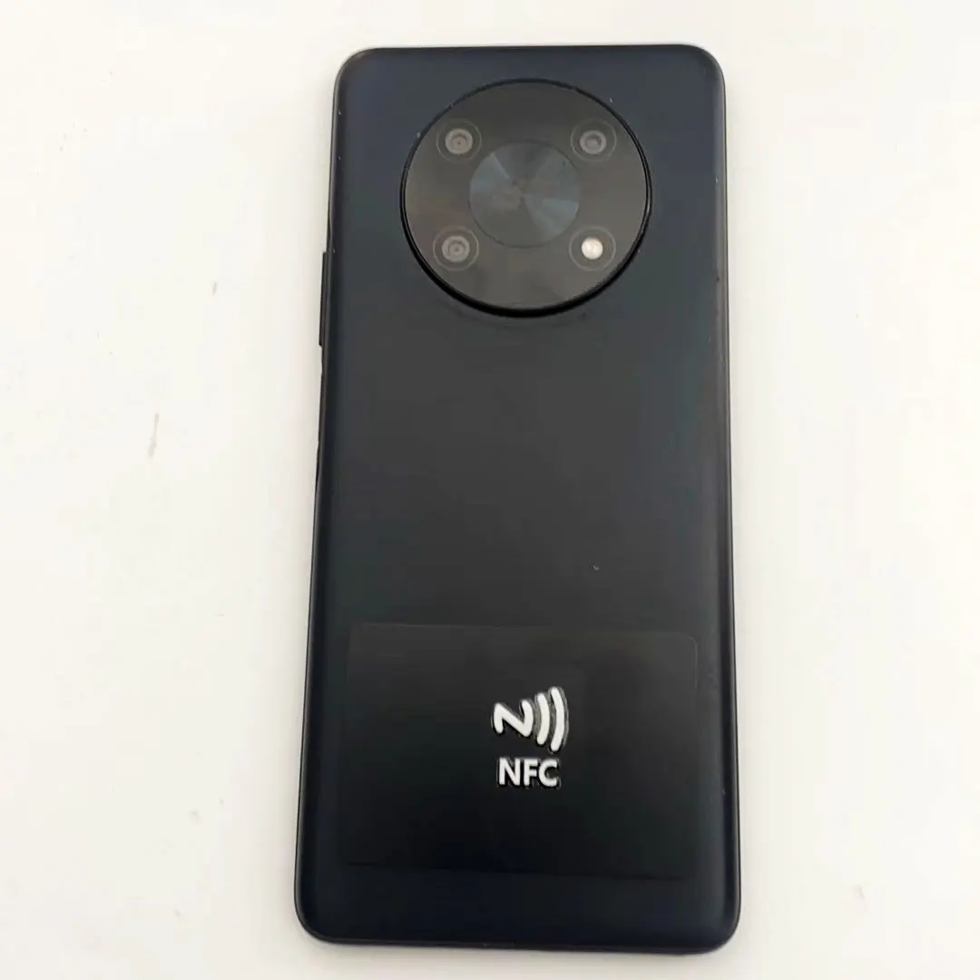 1 stücke 40*60mm 13,56 mhz anti metall nfc handy aufkleber/harte pvc nfc aufkleber