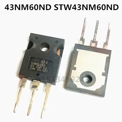 Original 2pcs/ 43NM60ND STW43NM60ND  TO-247 650V 35A