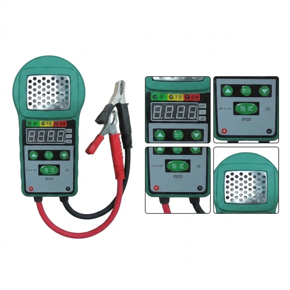 DY225 3 in 1 For Battery Tester for Automotive and Use - Tests 6V 12V Batteries Load Startup Charging Functions