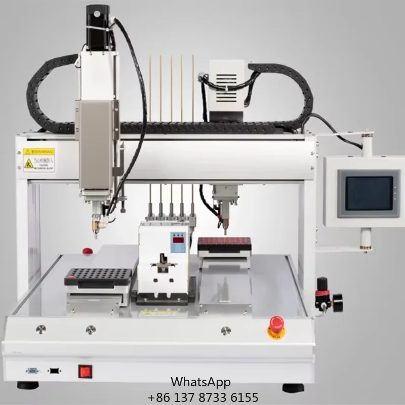 Customized Automatic Suction Type Electronic Electrode And Magnet Assembly Machine